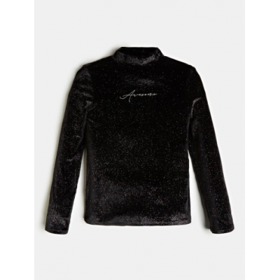 Guess longsleeve turtle neck glitter Girl Guess longsleeve turtle neck glitter Girl